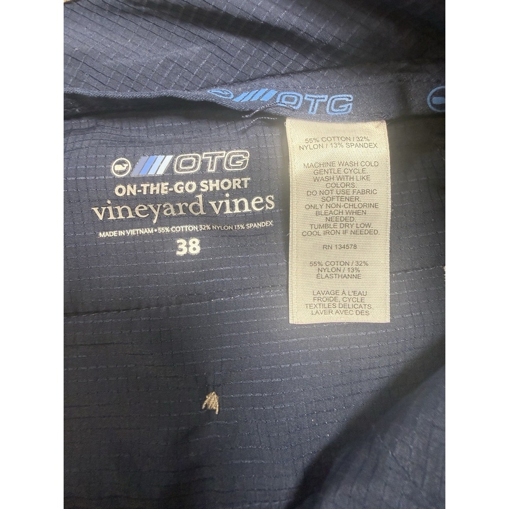 Vineyard Vines Men's On-The-Go Performance Chino Shorts in Beige Size 38 - Picture 2 of 8